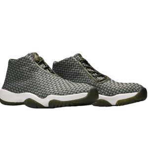 Jordan Future 'Olive Canvas Sneakers Size 9.5